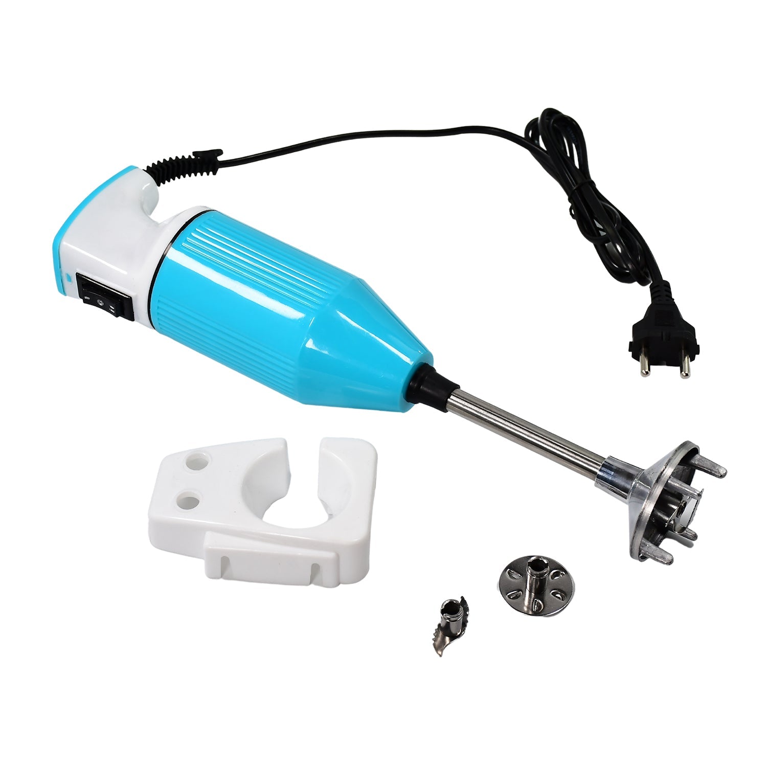 2900 Portable Hand Blender Stainless Steel with dual speed & multi attachment Egg Beater blending Coffee Lassi Salad Juice Buttermilk maker Home office pantry canteen kitchen chef use DeoDap 2900 Portable Hand Blender Stainless Steel with dual speed & multi attachment Egg Beater blending Coffee Lassi Salad Juice Buttermilk maker Home office pantry canteen kitchen chef use DeoDap
